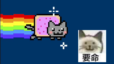 【家主鸹鸹的嘤嘤嘤】Nyan Cat 鬼畜调教